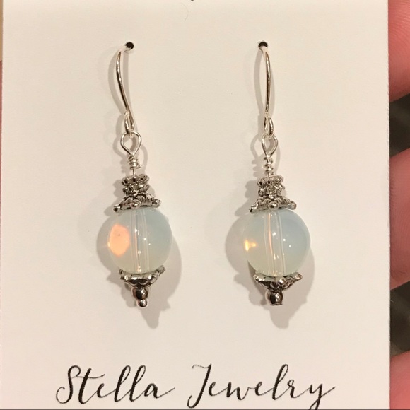Jewelry - Moonstone Drop Earrings Jewelry - Moonstone Drop Earrings